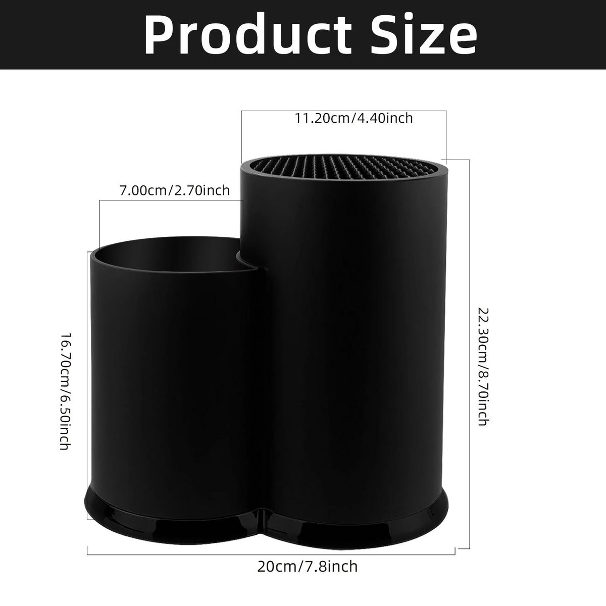 Knife Holder Multi-Function Utensil Stand Knife Block Pp