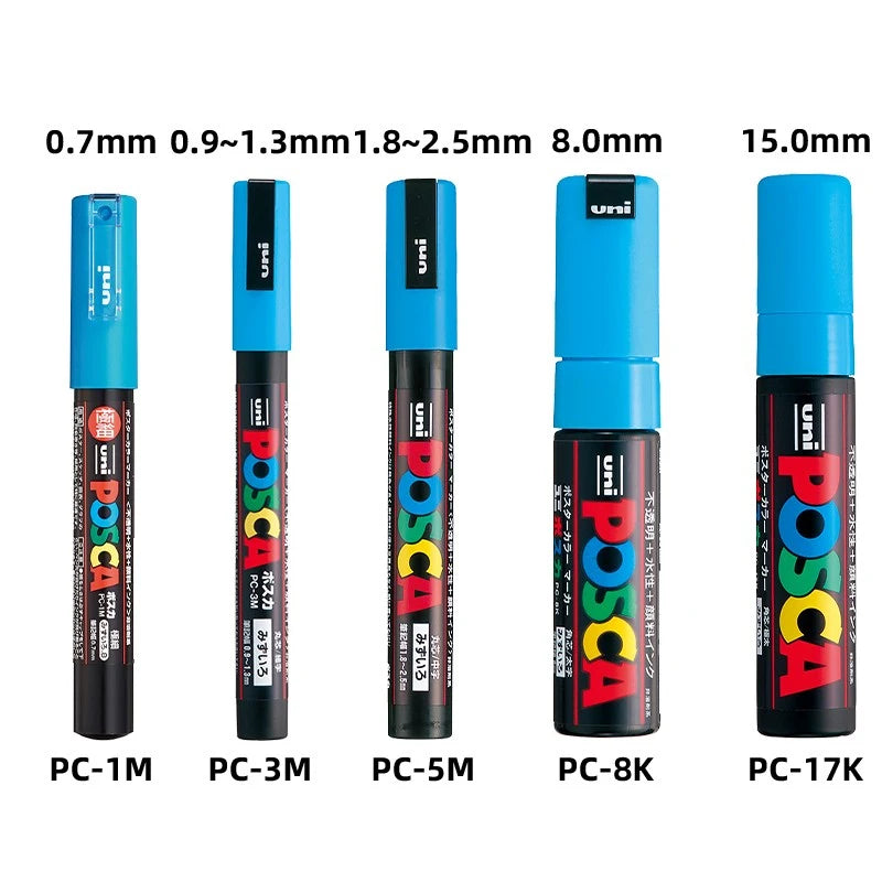 Uni Posca Full Marker Pen Storage Bag Pc-1m