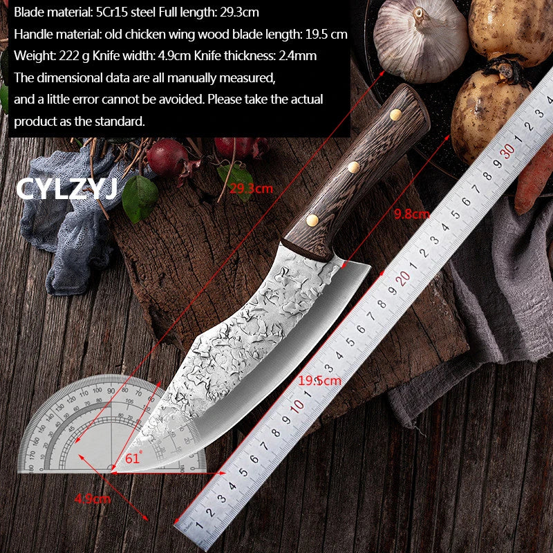 Forged Boning Knife Butcher Knife Stainless Steel Meat