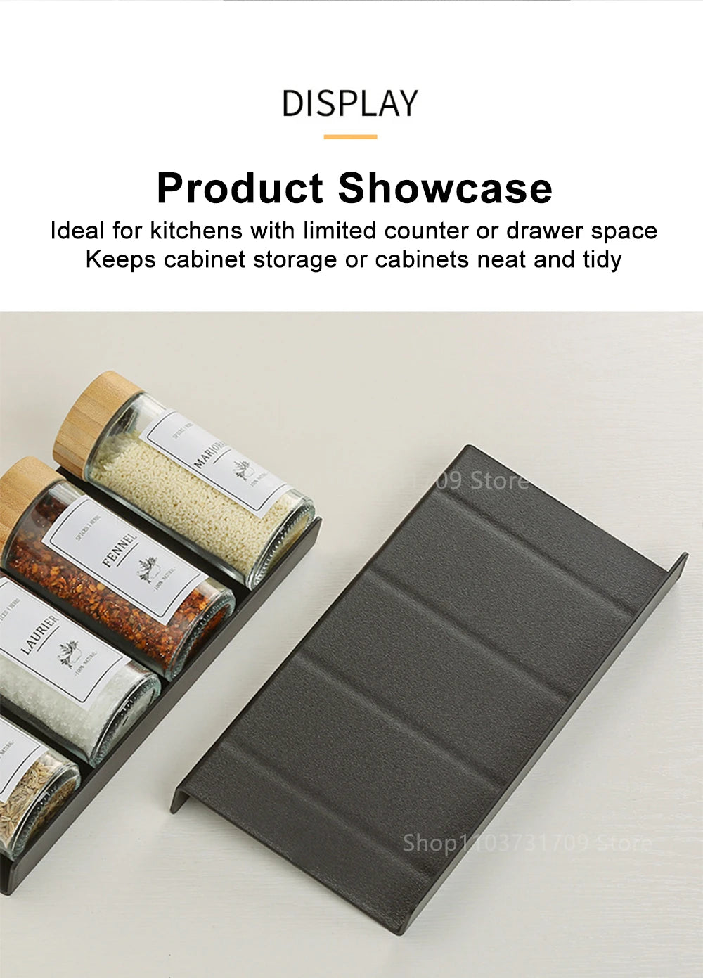 Drawer Spice Racks Layers Adjustable Spice Rack Spice