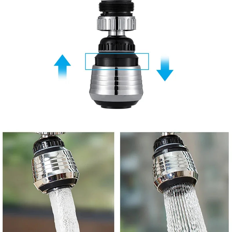 Modes 360 Rotatable Bubbler High Pressure Faucet Extender