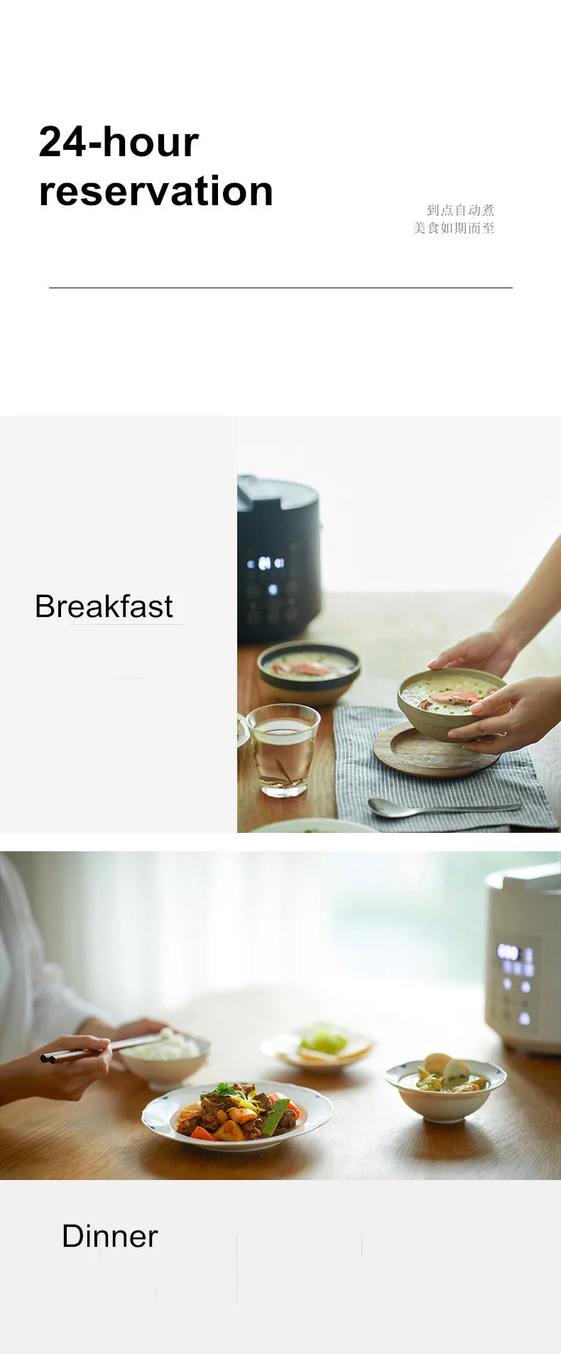 Mini Rice Cooker Ceramic Coated Pot 2l Travel