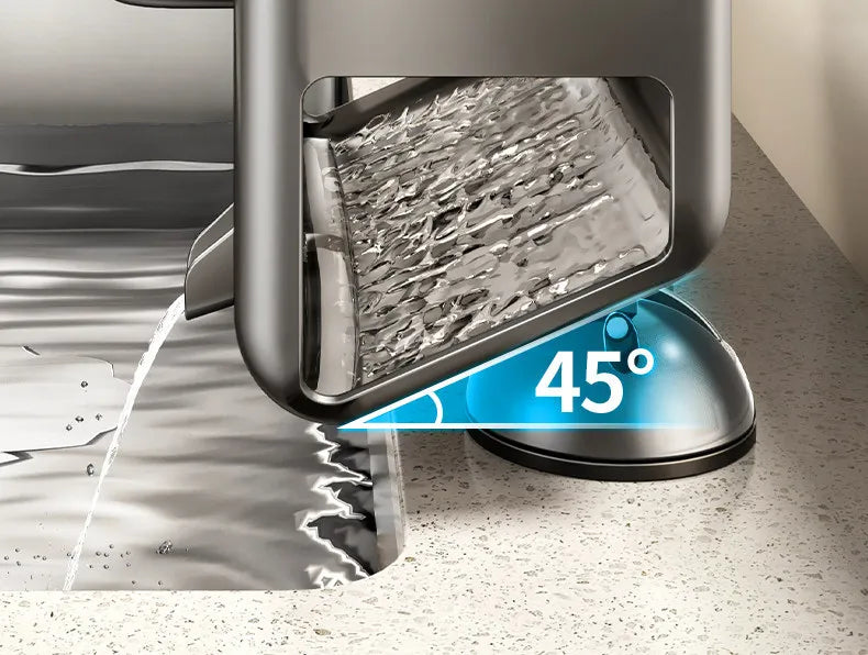 No Drill Suction Cup Sink Caddy Towel Bar