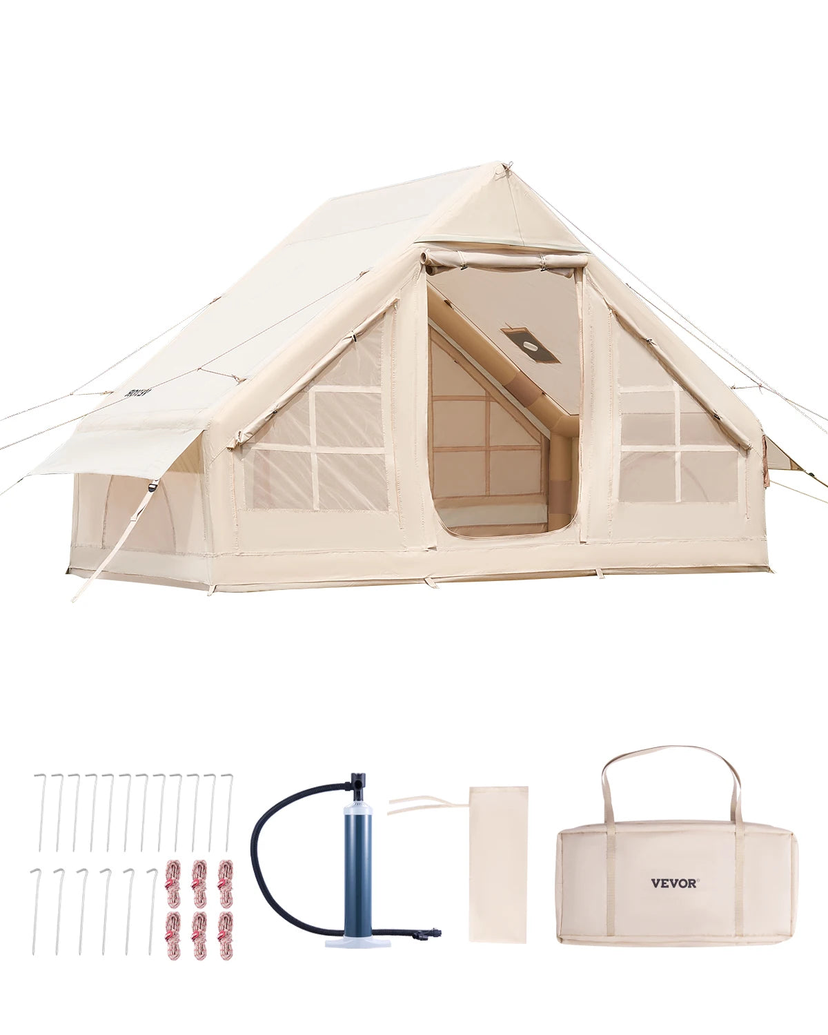 Succebuy Inflatable Tents Camping Easy Setup Blow Up