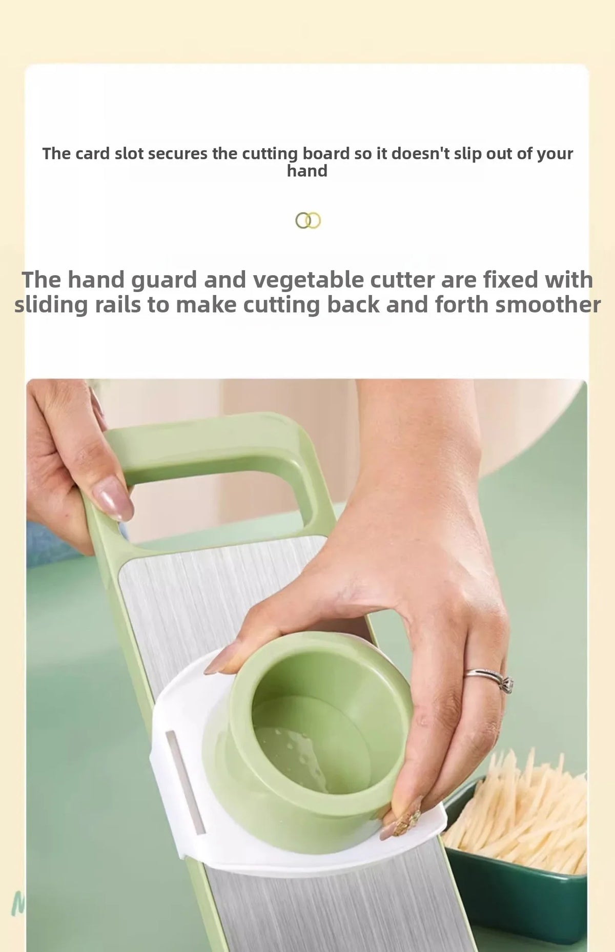 Essentials Multi-Functional Vegetable Cutter Shredder Stainless