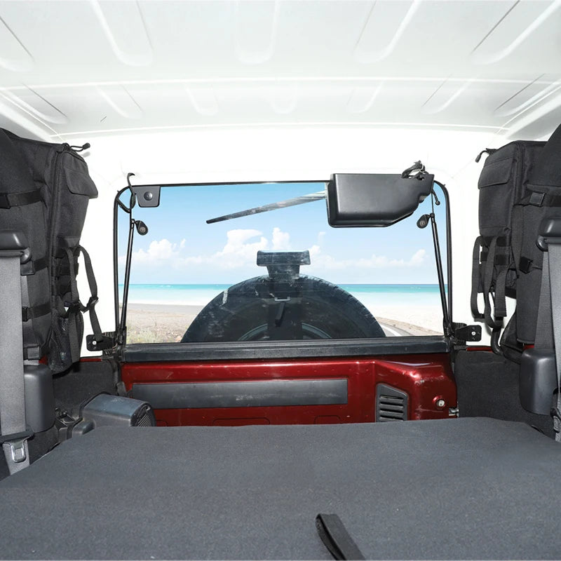 Tesin Car Trunk Door Roll Bar Anti-Roll Storage