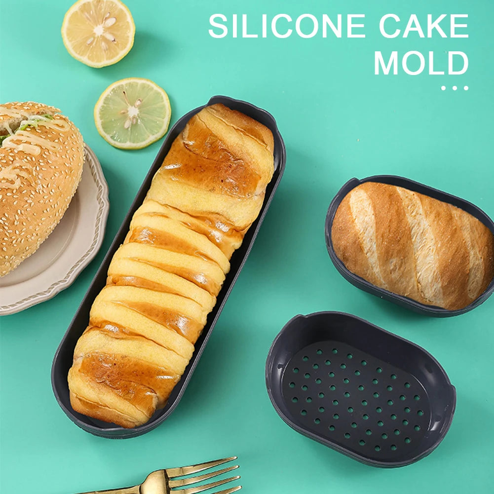 4pcs Baking Mold Loaf Pan Heat Resistant Toast