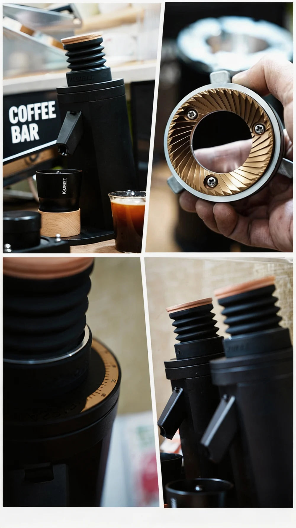 Lx Nb64 Air Dose Coffee Grinder 64mm Titanium