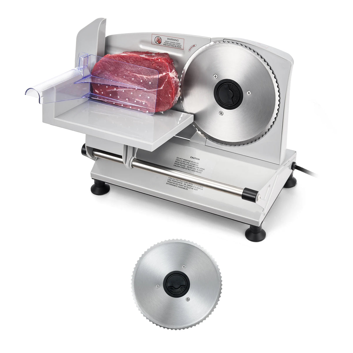 Succebuy 7-10 Inch Meat Slicer Electric Deli Slicer