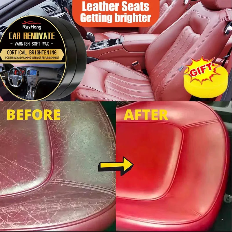 Leather Care Maintenance Oil Cleaning Cream Car Interior
