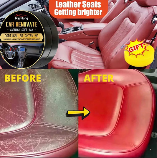 Leather Care Maintenance Oil Cleaning Cream Car Interior