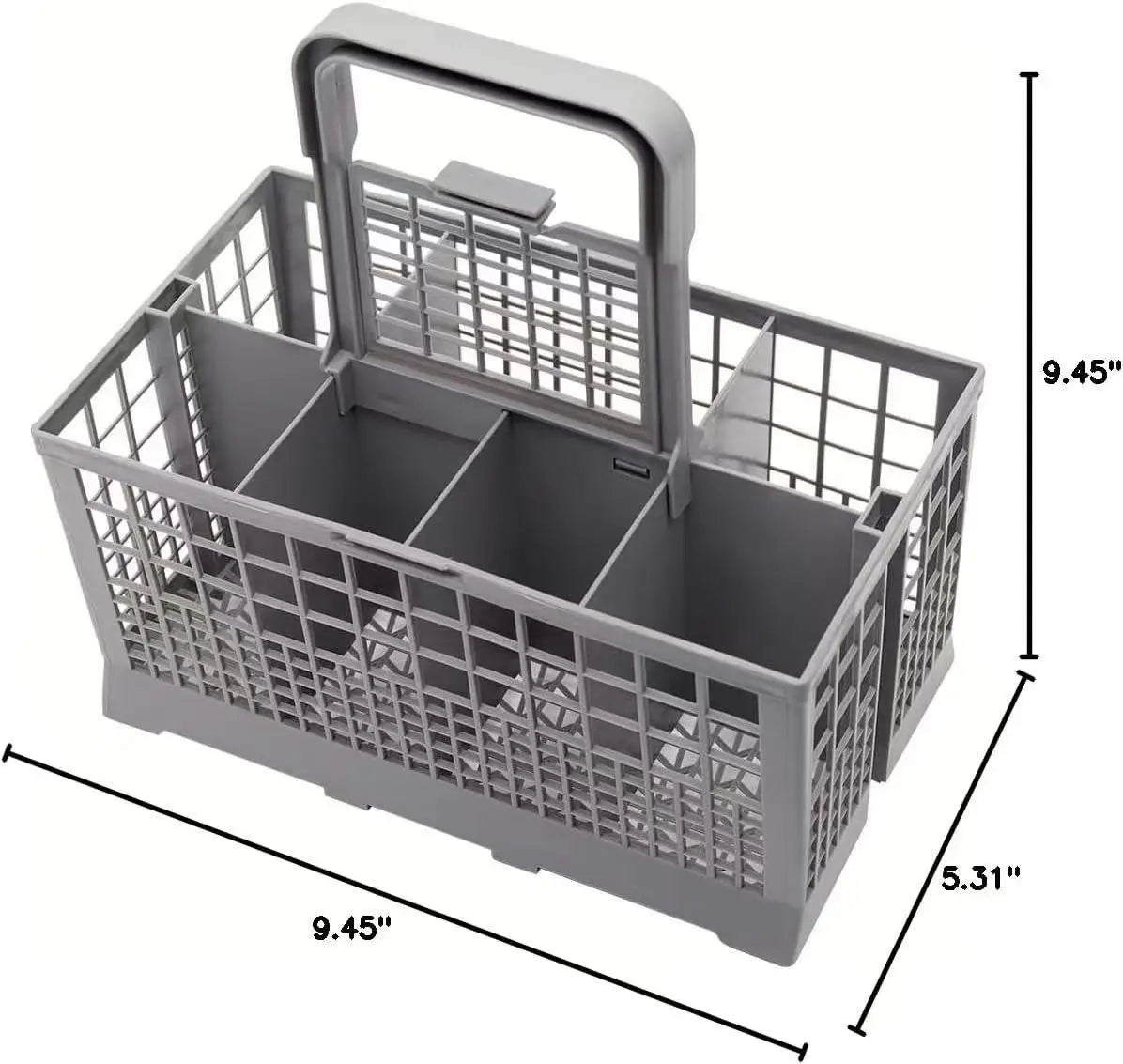 Dishwasher Cutlery Basket Handle Utensil Storage Organizer