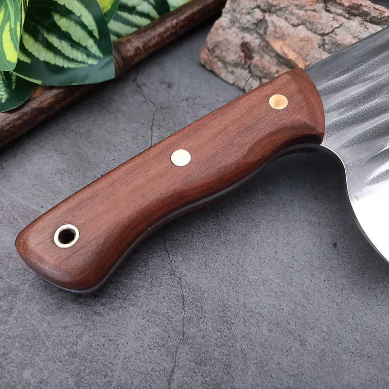 Knife Handmade Forged Chef Chopping Knife Stainless Steel