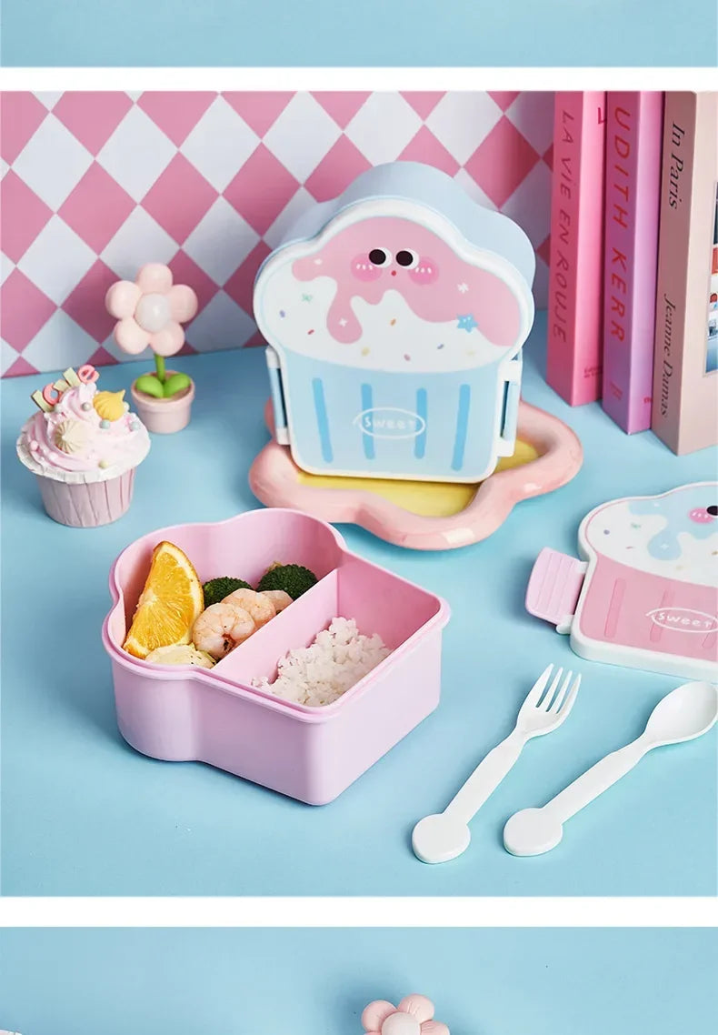 Kid Lunch Boxes Hamburger Bento Box Children Creative