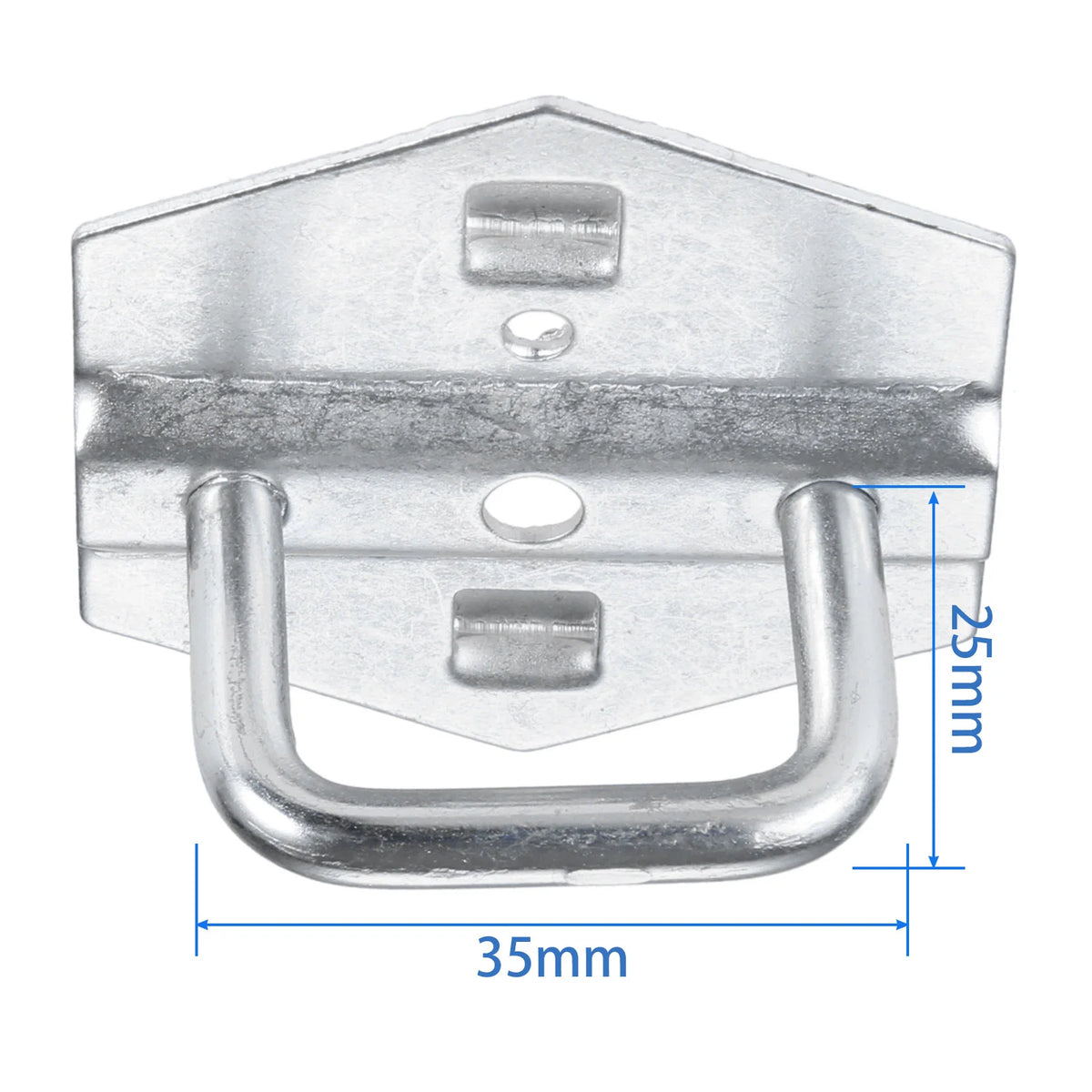 Wall Mounted Hook Hole Board Steel Hanger Storage