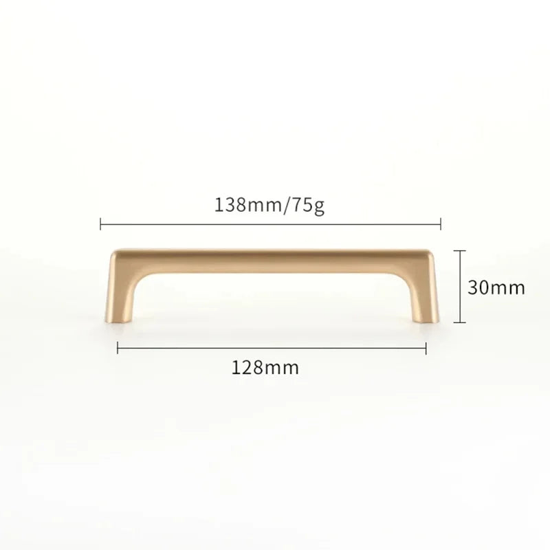 Silver Cabinet Storage Handles 96-320mm Dressers Cupboard Closet
