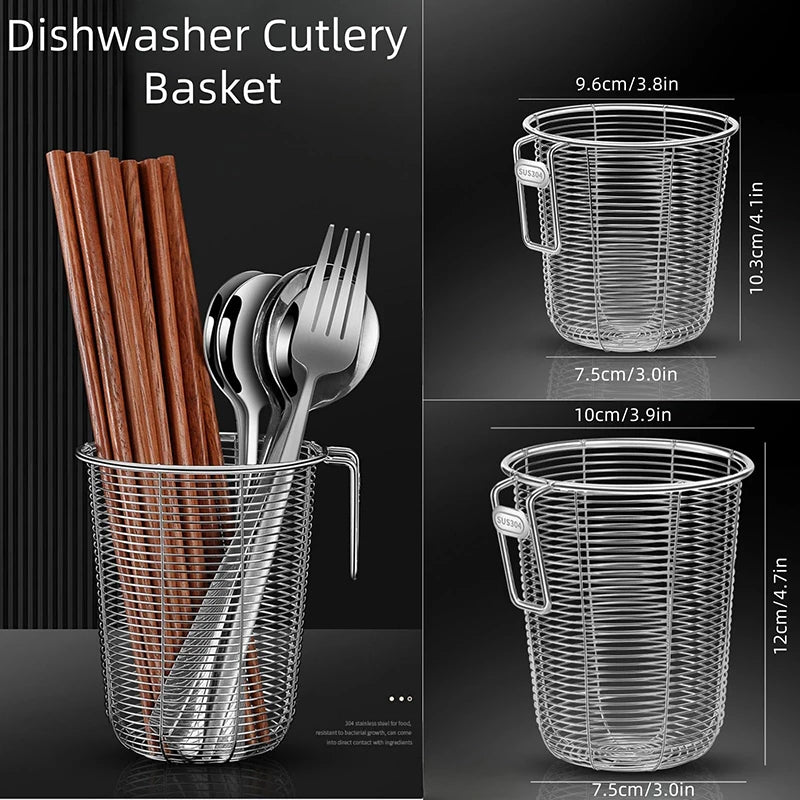 Kitchenism 304 Chopstick Holder Organizer Hanging Wall Stainless