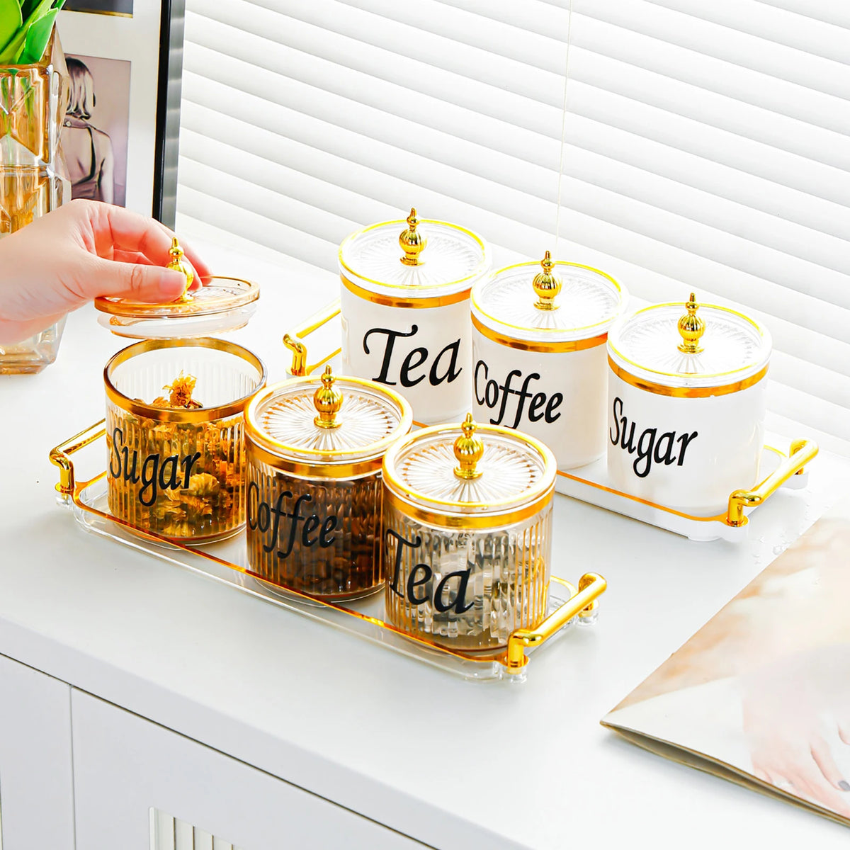 Condiment Canister Dried Fruit Snack Storage Box Sugar