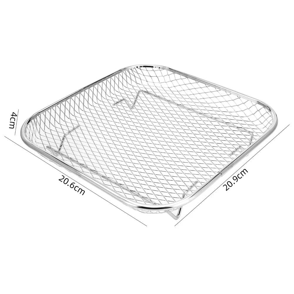 High Quality Stackable Air Fryer Rack Non-Stick Stainless