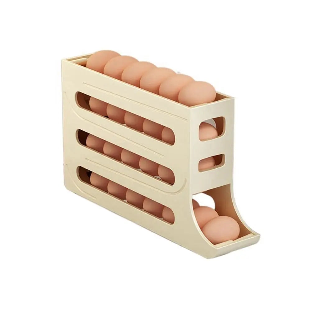 Practical Refrigerator Egg Storage Box 30 Grids Plastic