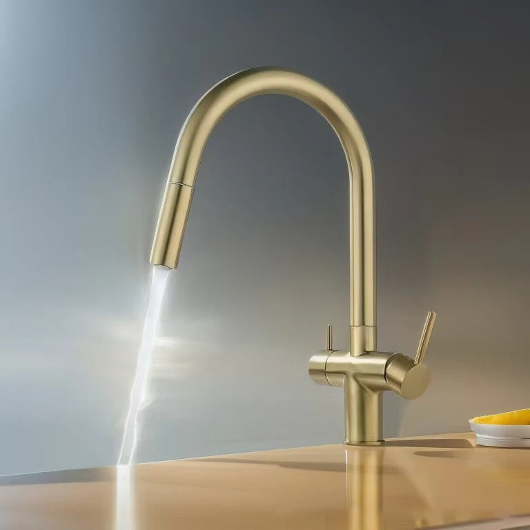 Pull Out Filter Sink Faucets Pull Down Cold