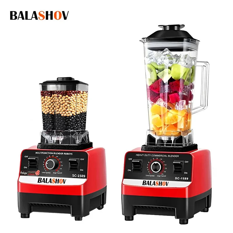 2000w Heavy Duty Commercial Grade Blender Mixer Juicer