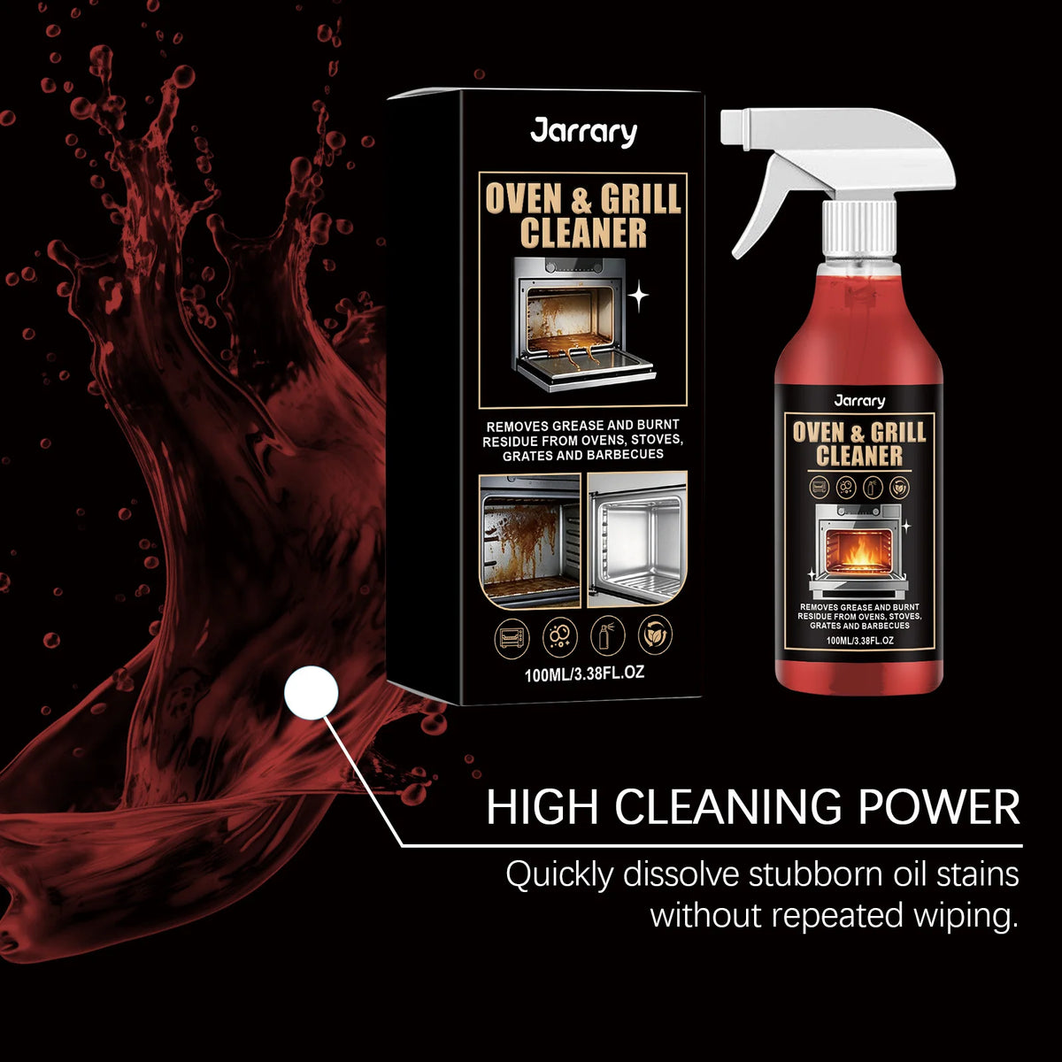 Oven Grill Cleaner - Daily Convenient Cleaning Oven