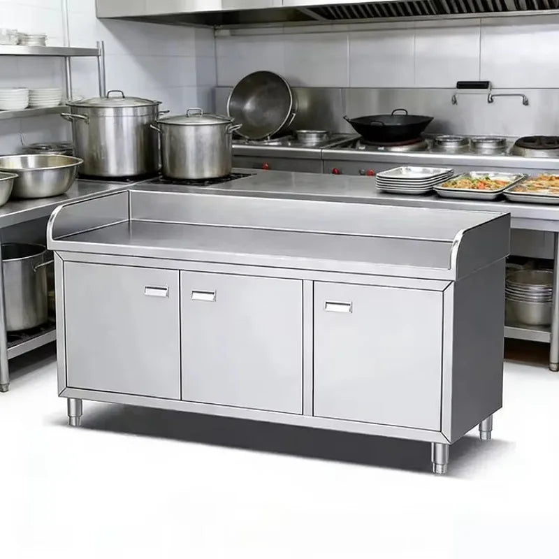 Custom Stainless Steel Prep Table Heavy Duty Work