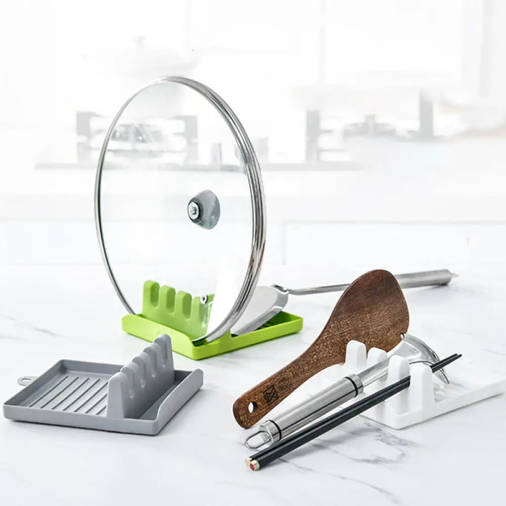Spoon Rest Organizer Fork Spatula Rack Spoon Holder