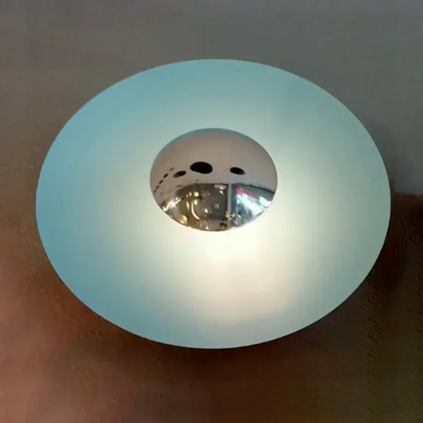 Modern Minimalist Designer Led Wall Light Dish Foyer