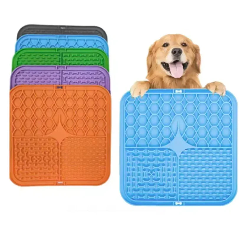 Pet Lick Silicone Mat Dogs Pet Slow Food