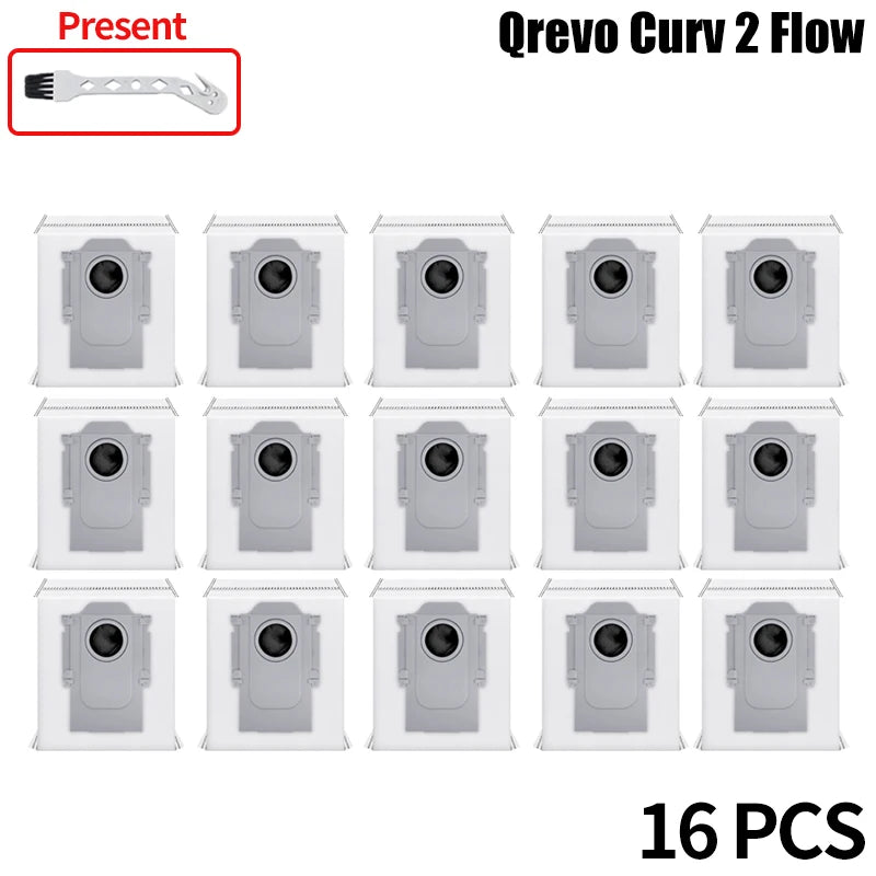 Roborock Qrevo Curv Flow Robot Vacuum Cleaner Dust