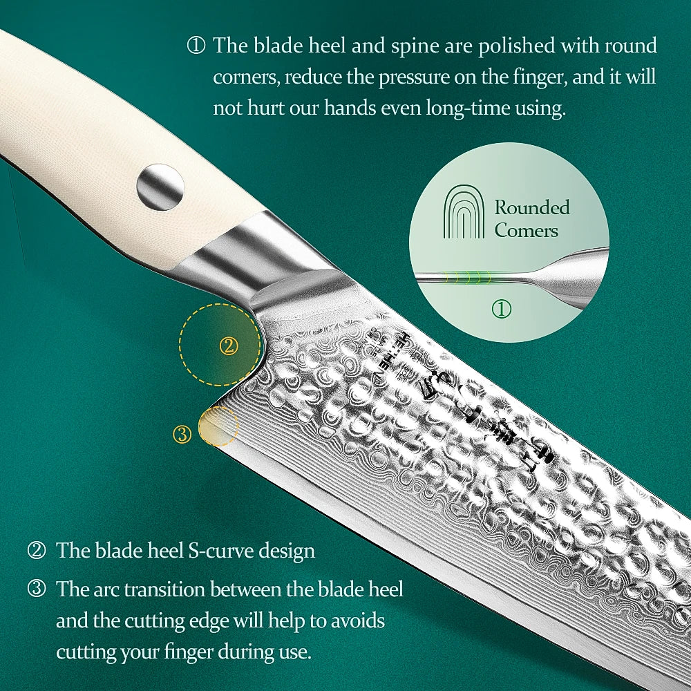 Hezhen 1pc Or 5pc Knife Chef Knife 67
