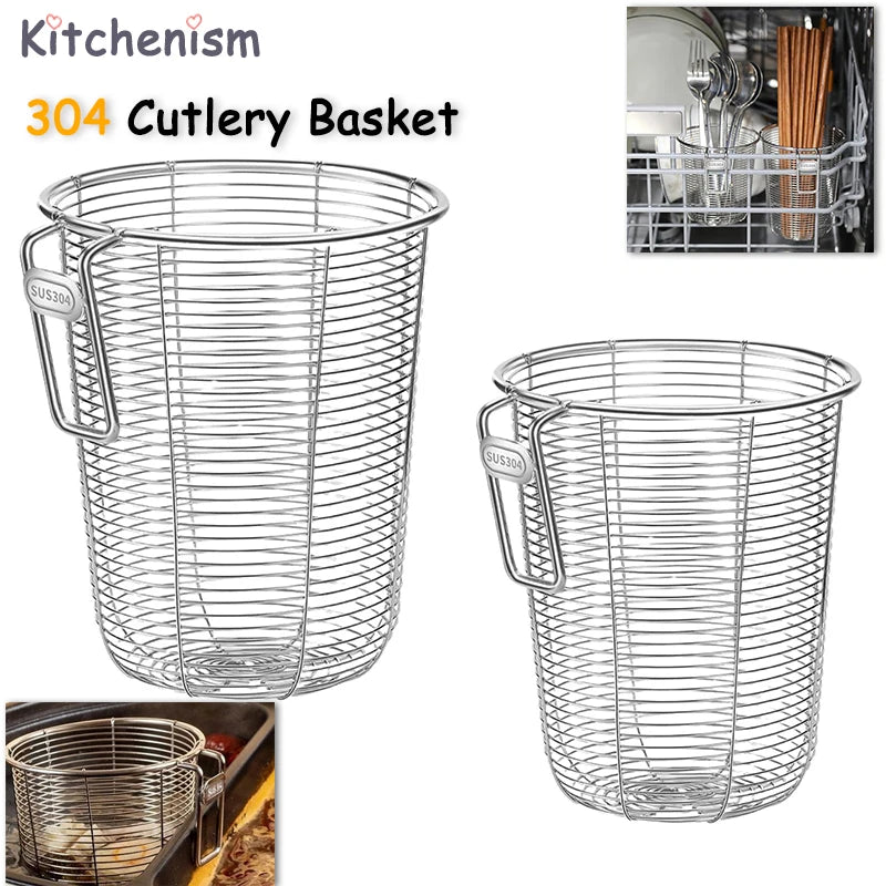 Kitchenism 304 Chopstick Holder Organizer Hanging Wall Stainless