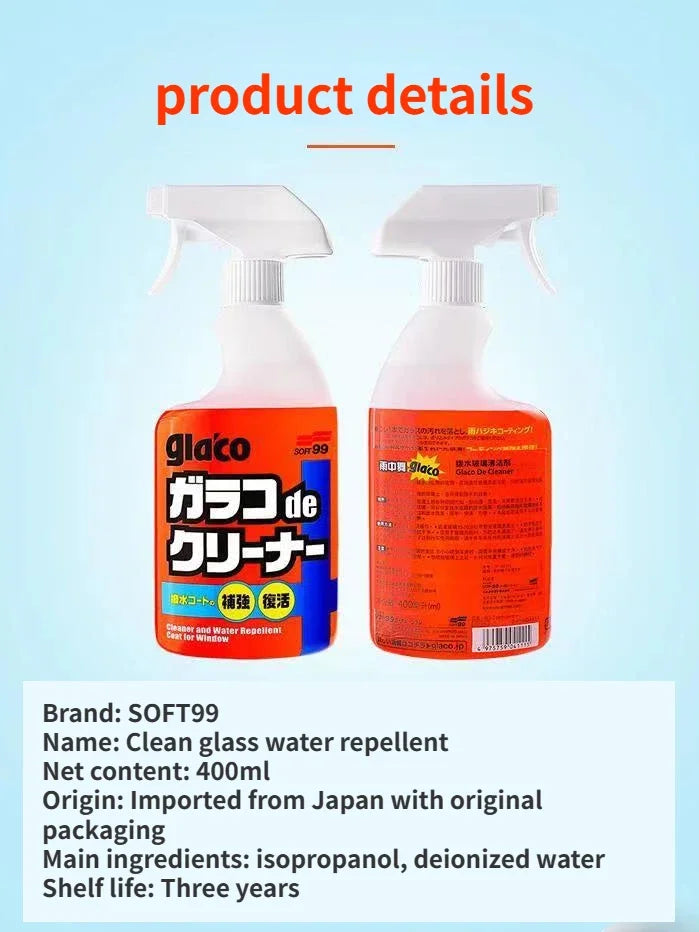 Soft99 400ml Large Capacity Car Windshield Glass Water