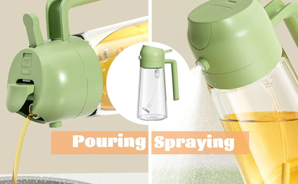 2pcs Oil Spray Dispenser Sprayer Pourer Oil Empty