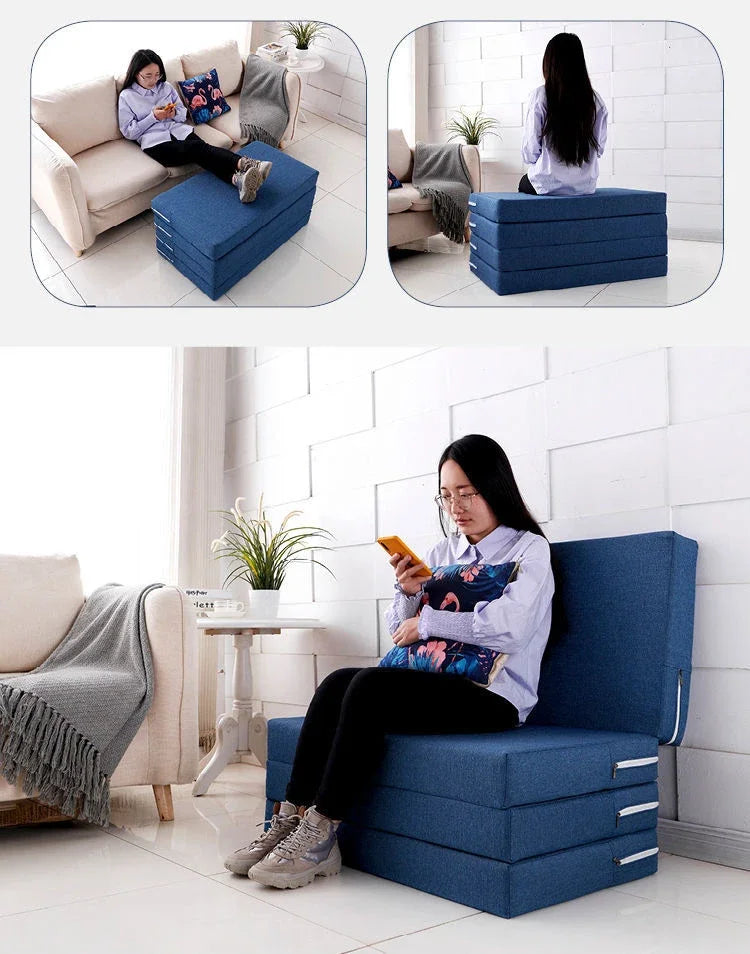 Simple Folding Mattress Foam Mat Tatami Yoga Pad