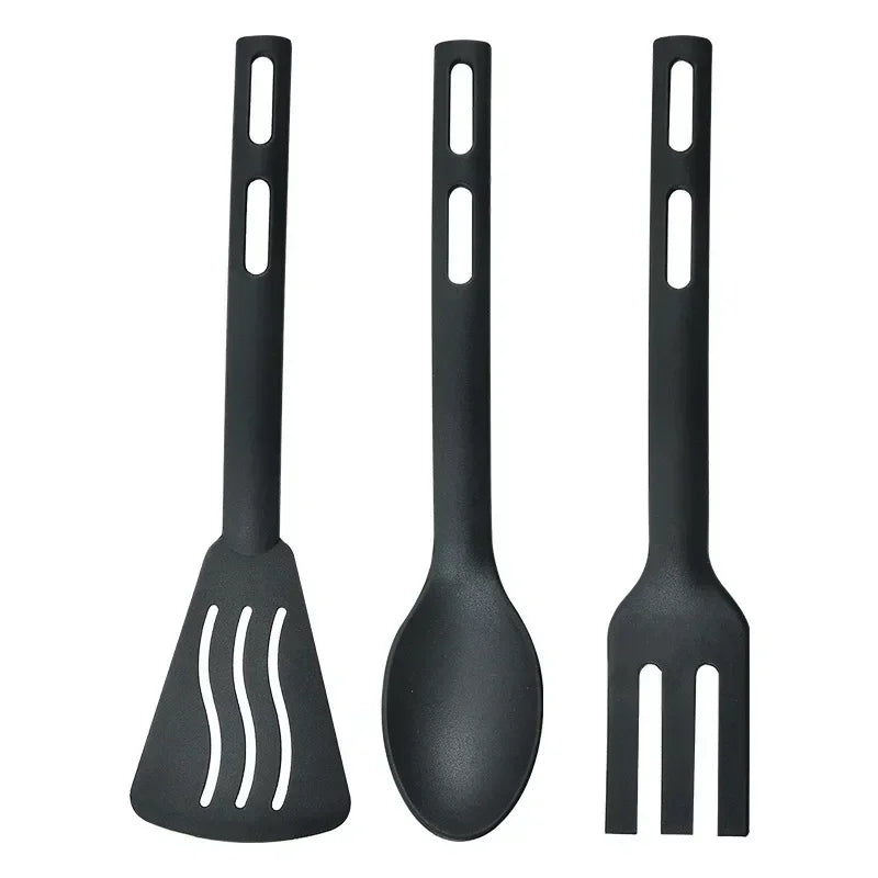 1/3pcs Nylon Utensils Cooking Slotted Turner Solid Spoon