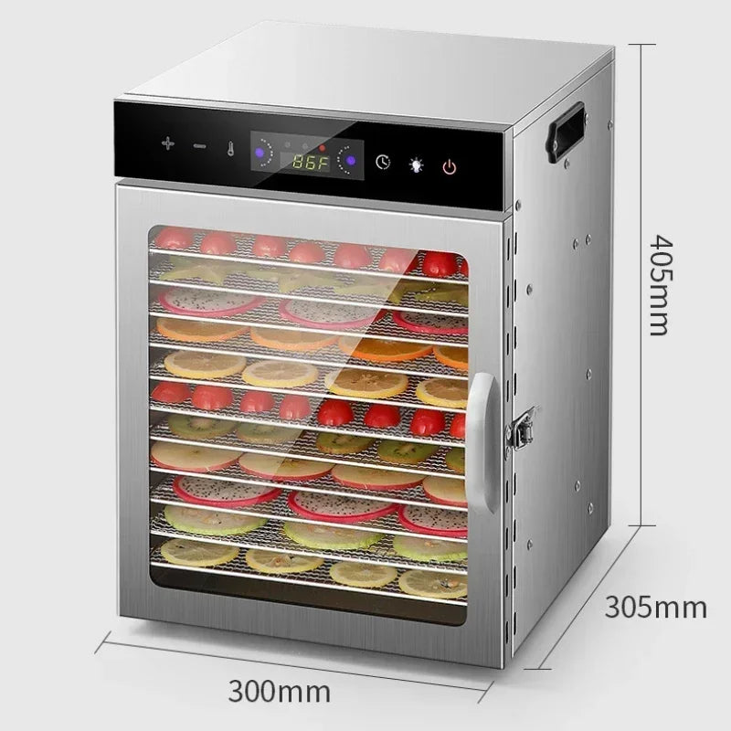 6/8/12/18 Layers Fruit Air Dryer Vegetable Snacks Meat