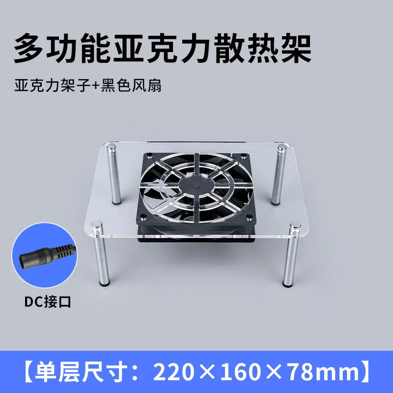 Mesh Design Cooling Rack 12cm Usb Fan -
