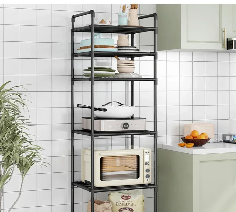High Space Utilization Storage Rack Upright Multi-Layer Rack