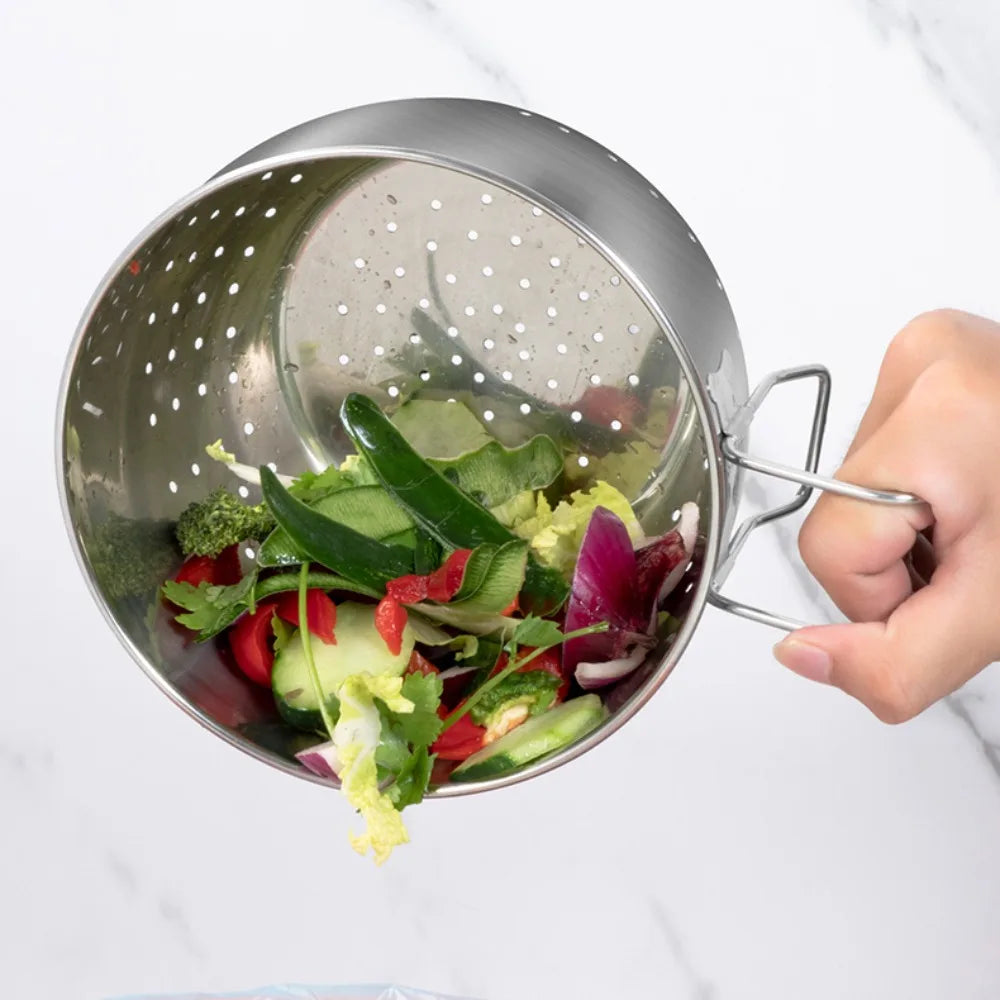 Helper Sink Drain Basket Hanging Type Storage Drying