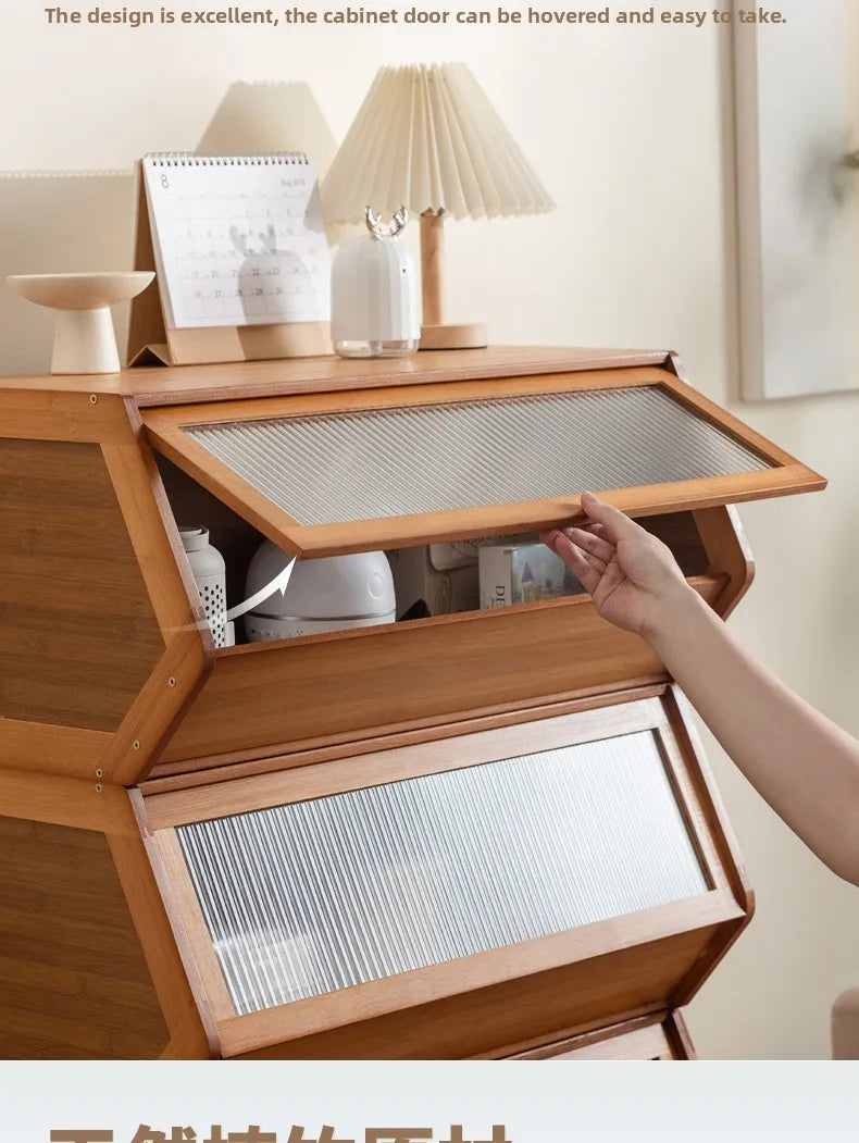 Bucket Cabinet Storage Cabinet Bedroom Living Room Bookshelf