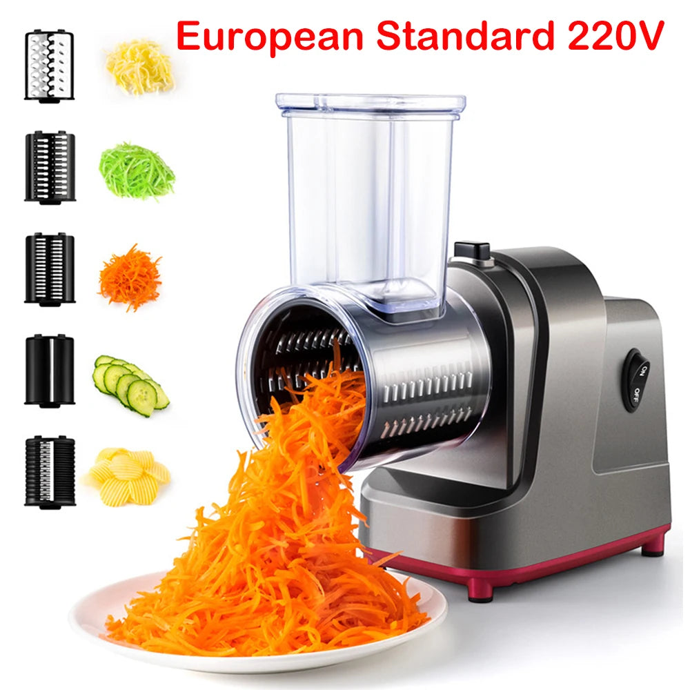 Lmetjma 250w In Electric Vegetable Slicer Shredder Automatic