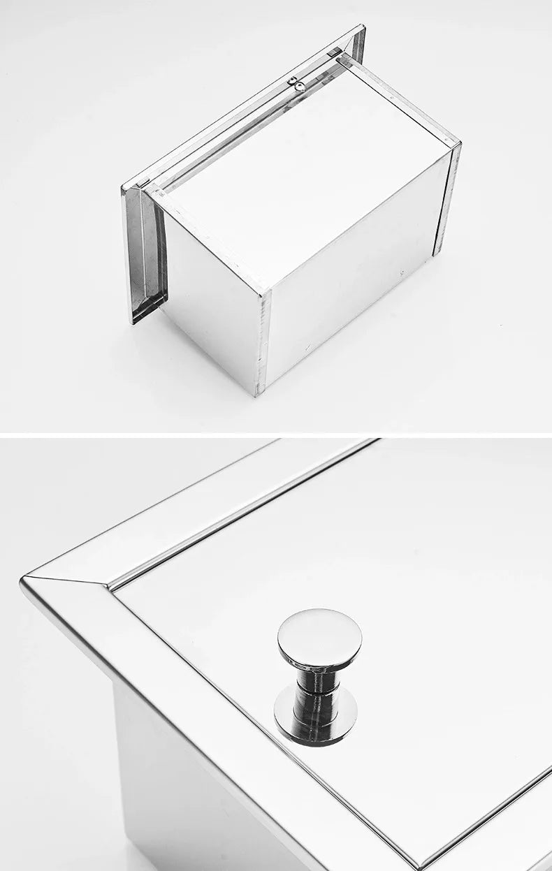 Recessed Matte Black Recessed Toilet Paper Roll Holder