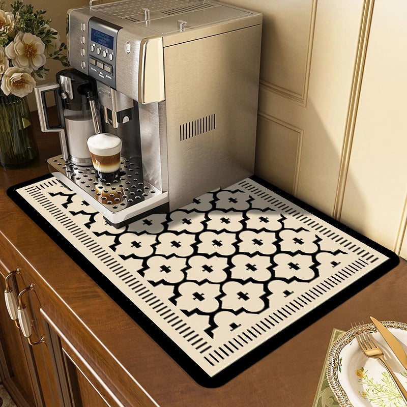 Dish Drying Mat Super Absorbent Draining Mat Large