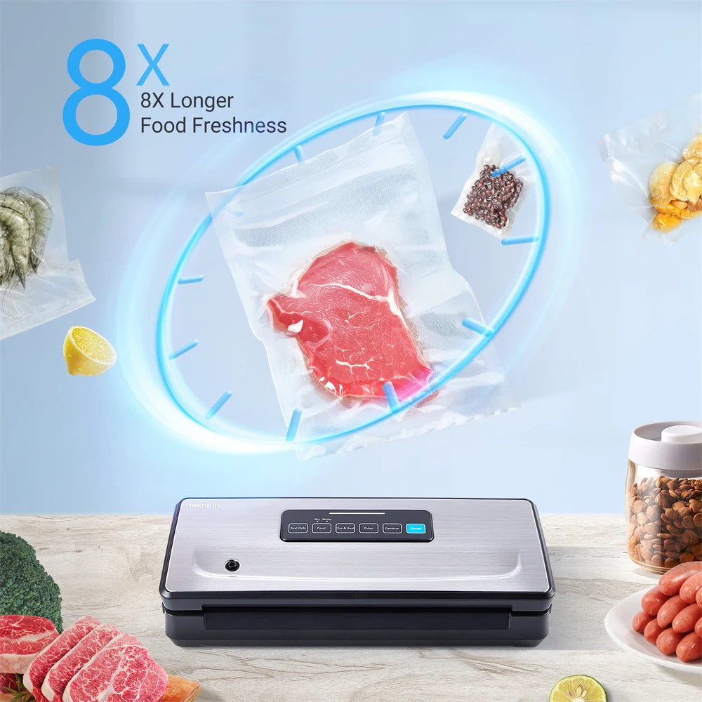Inkbird Ink-Vs02 Vacuum Sealer Packaging Machine Food Storage