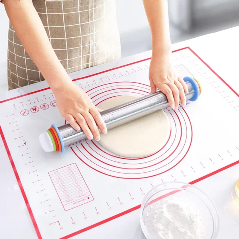 Silicone Baking Mat Rolling Kneading Pad Pastry Crepes