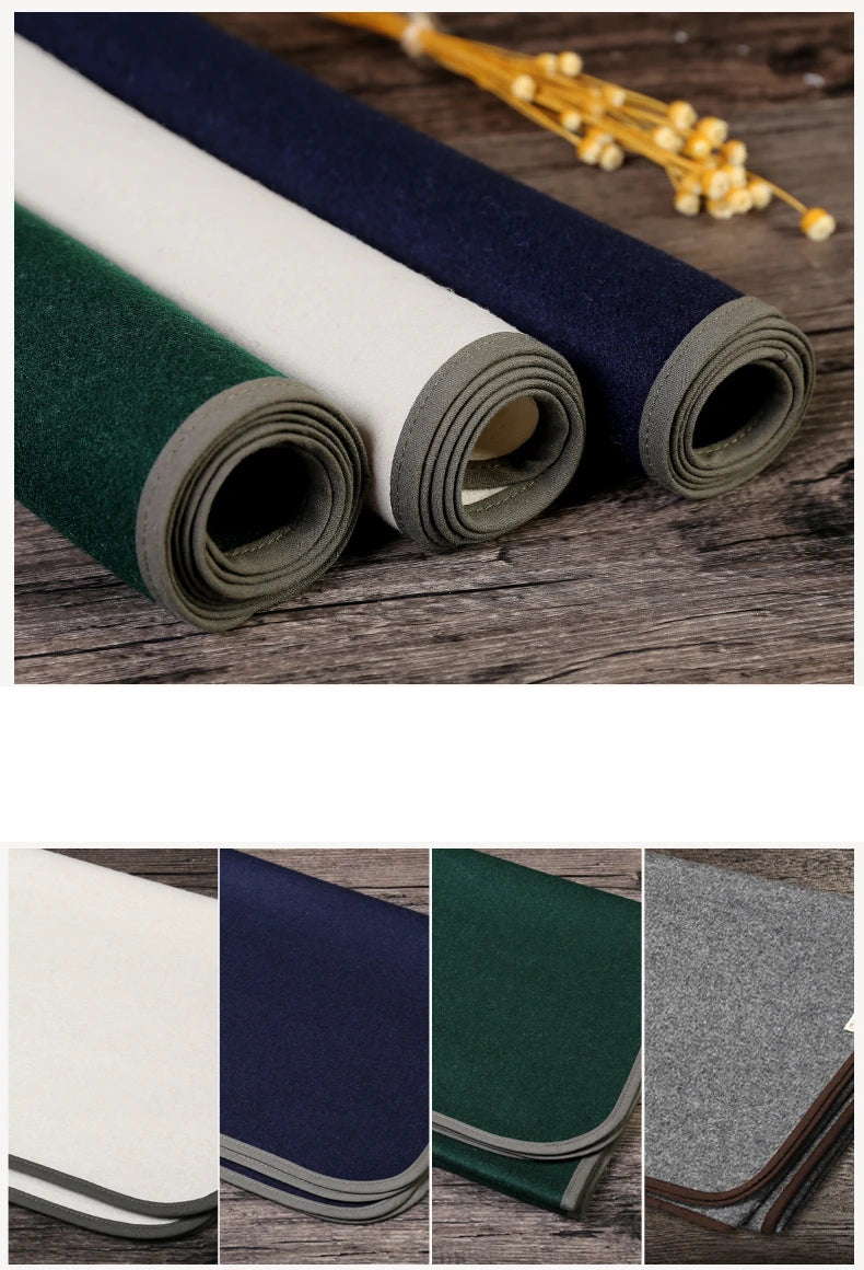 Washable Calligraphy Painting Wool Felt Pad Woolen Fiber