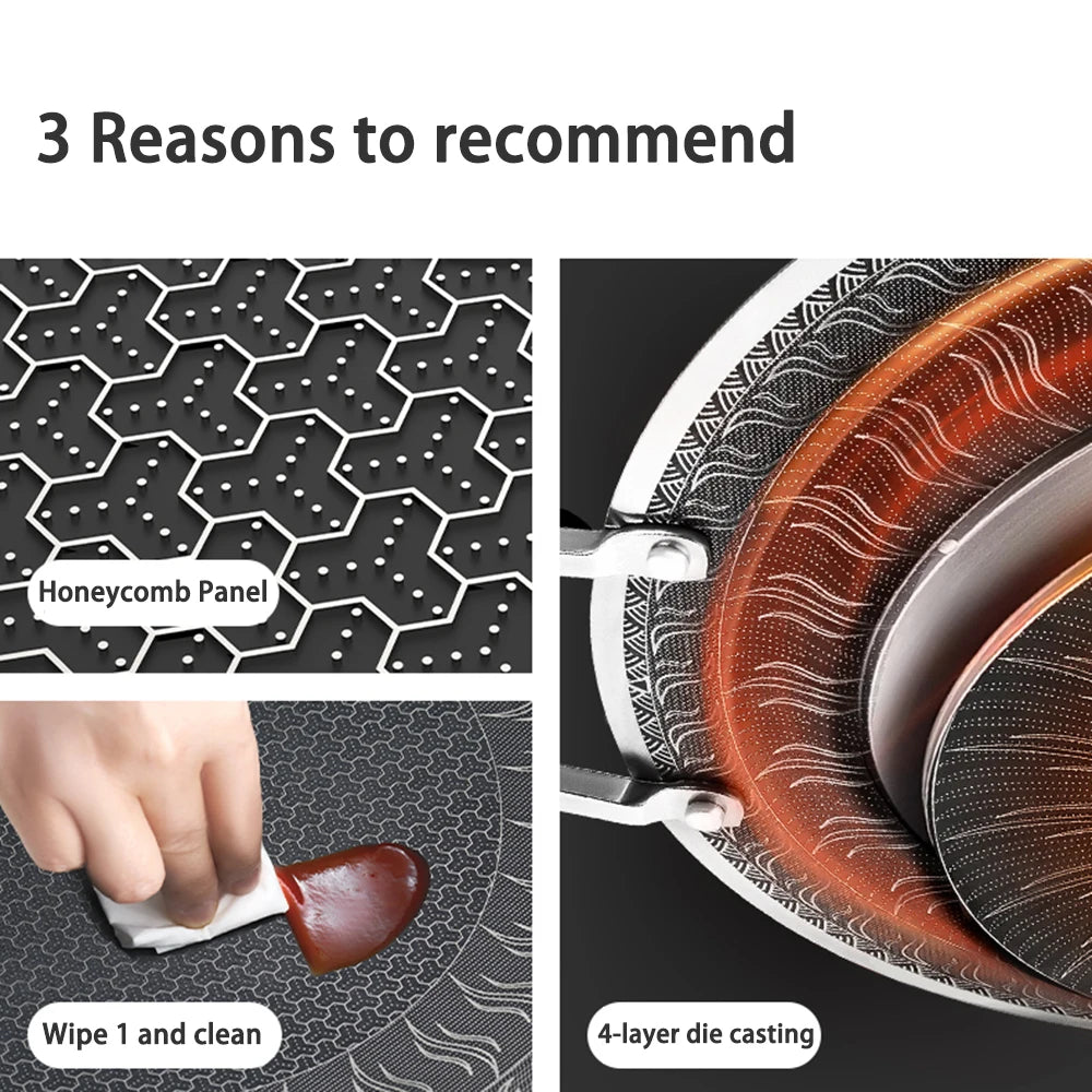 Naturehike Stainless Steel Grill Pan Round Non-Stick Barbecue